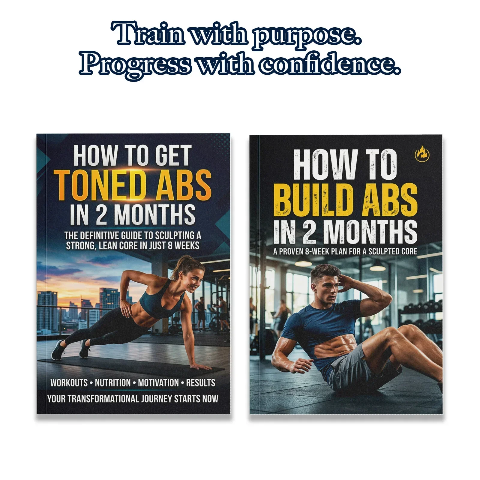 Fitness Nutrition Guide Book - Zestaw 2 książek: Przewodnik treningu mięśni